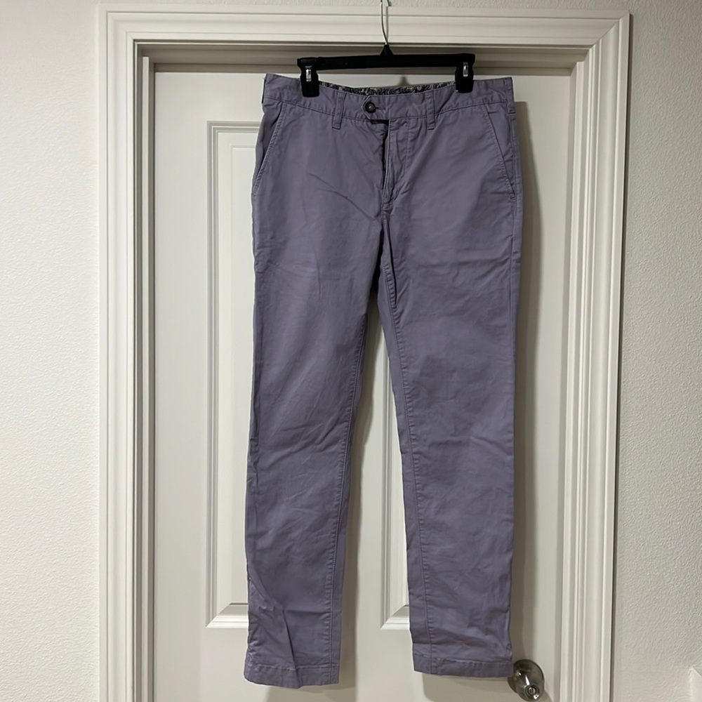 Ted Baker Purple Chinos Casual Pants